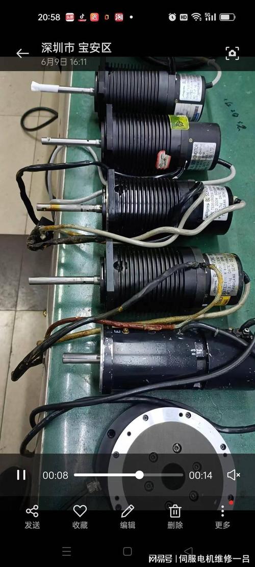 湖州伺服電機(jī)維修案例分享