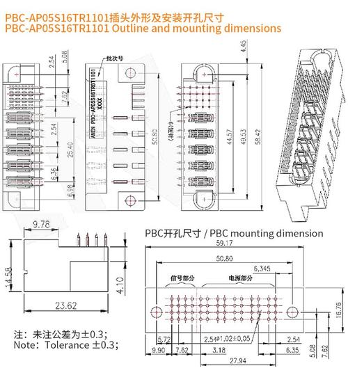 電路板接插件的規(guī)格