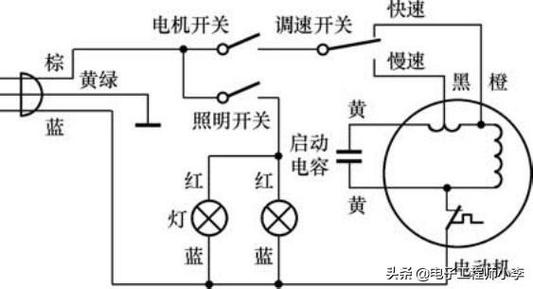 餐廳油煙機(jī)電路圖
